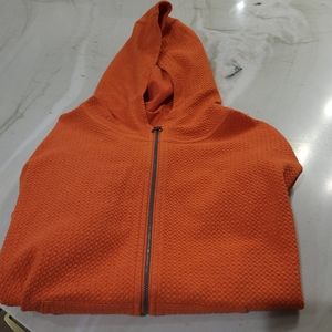 Lululemon size 10 orange waffle hoddie